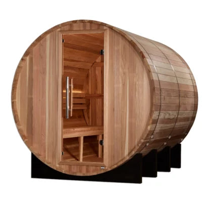 6 Person Barrel Traditional Sauna